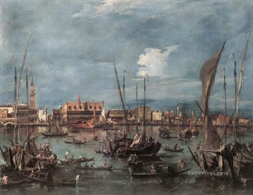 サン・マルコ・フランチェスコ・グアルディ・ヴェネツィアの「モロ」と「リーヴァ・デッリ・スキアヴォーニ」 Oil Paintings